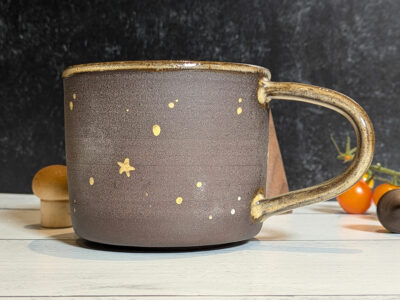 Mug - Black Stoneware : Jackalope - Image 3
