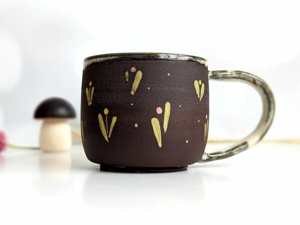cute handmade jackalope mug