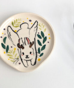 Spoon Rest - winged jackalope