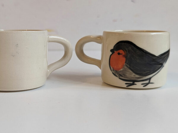 espresso cup - robin