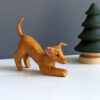 porcelain dog figurine