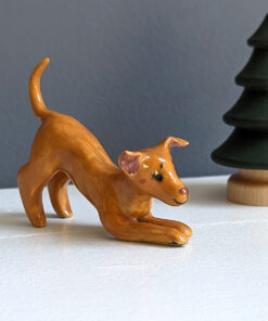 porcelain dog figurine