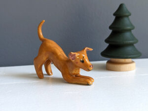 porcelain dog figurine