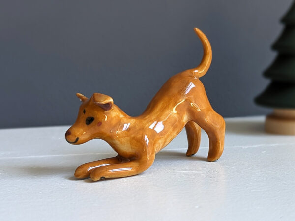 porcelain dog figurine