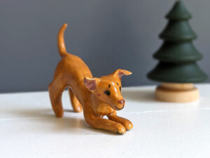 porcelain dog figurine