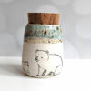 cork lid bear jar