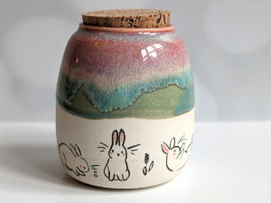 bunny jars