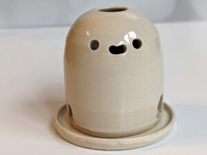 stoneware lantern cute ghost