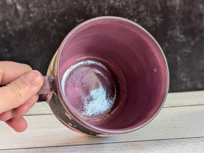 Mug Noir - Chauves Souris Roses – Image 4