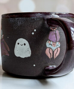 handmade bat mug cute halloween ghost pumpkin