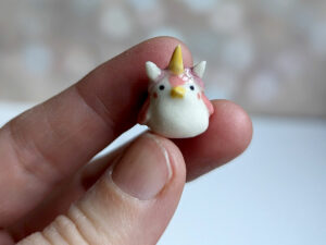 cute penguin porcelain figurine