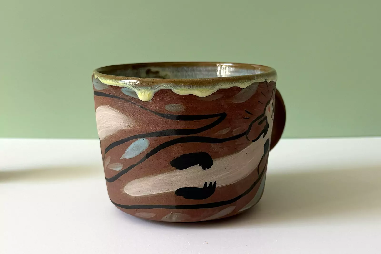 Mug : Otter Couple - Image 4