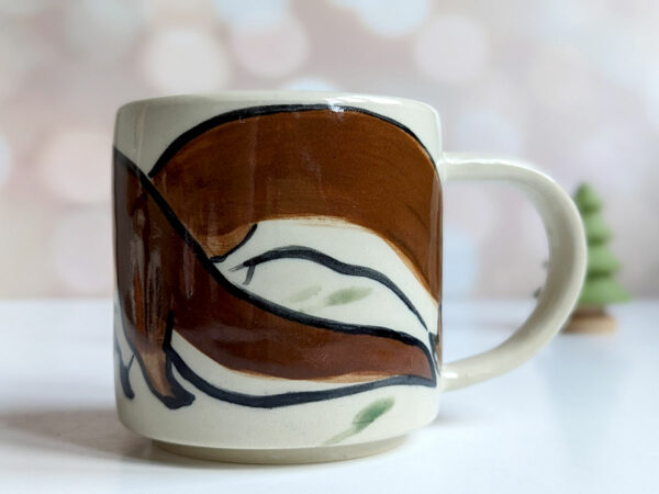 otter couple mug