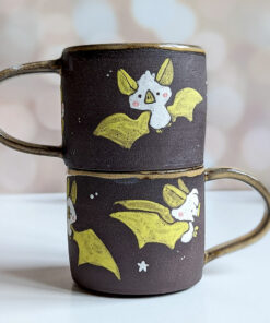 adorable honduran white bat mug