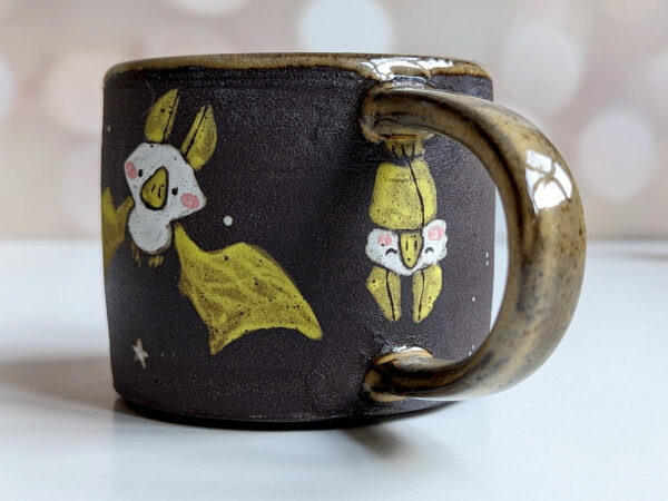 adorable honduran white bat mug