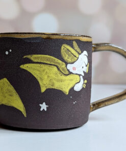 adorable honduran white bat mug