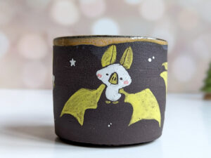 adorable honduran white bat mug