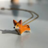 pembroke welsh corgi porcelain pendant