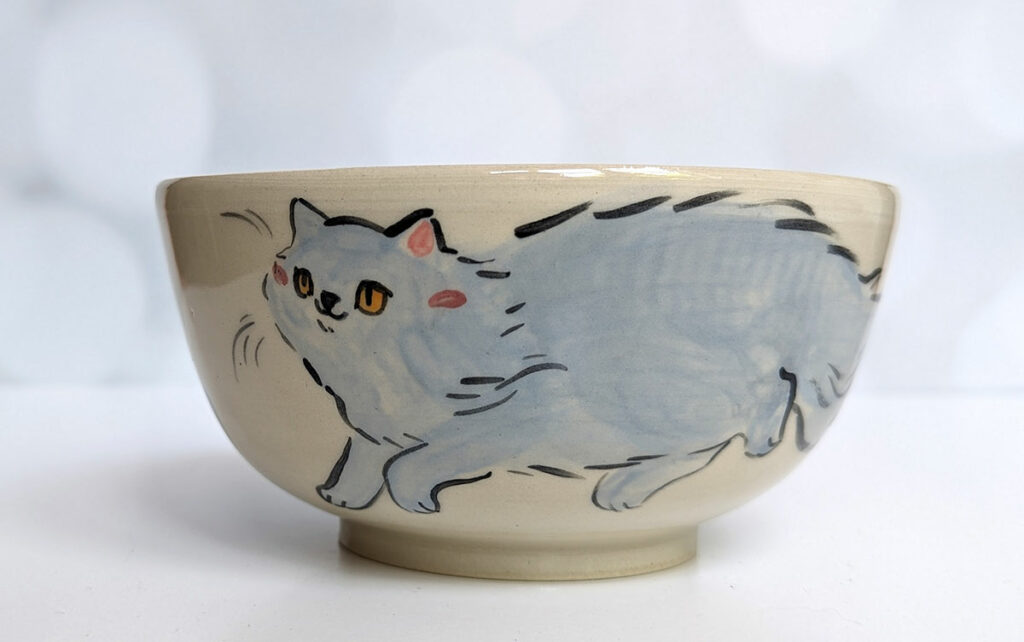 three cats bowl