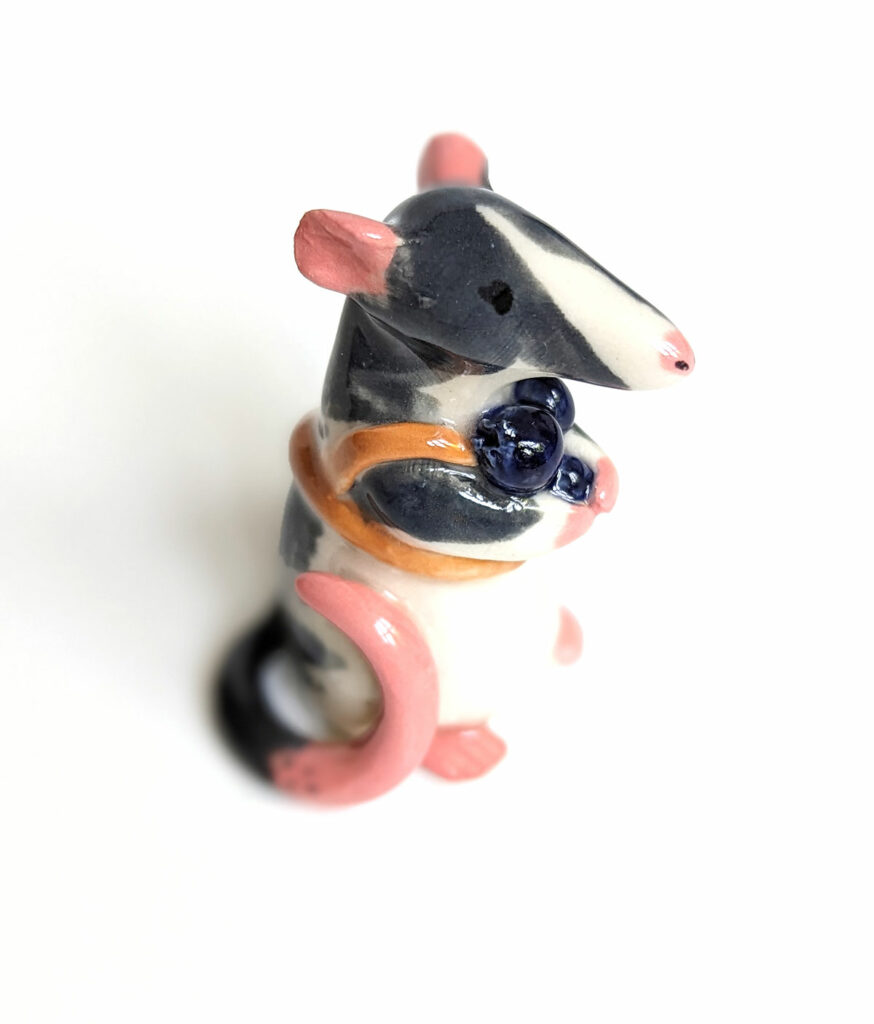 mischievous rat portrait 
