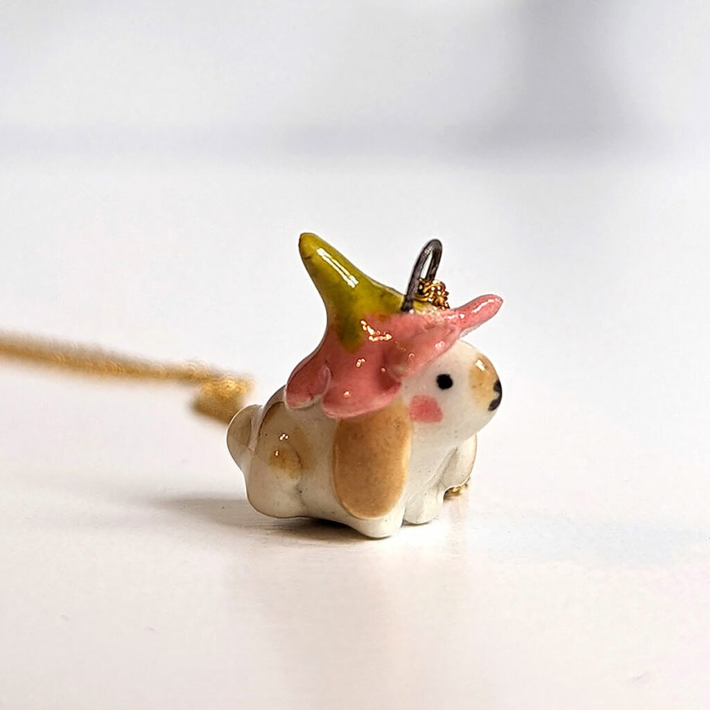 bunny pendant