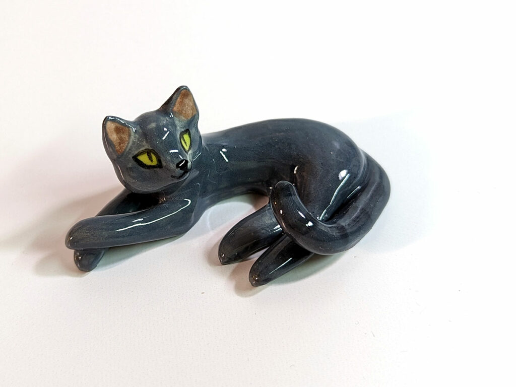 custom cat figurine chartreux