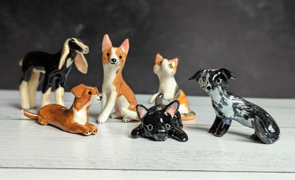 Custom made figurines