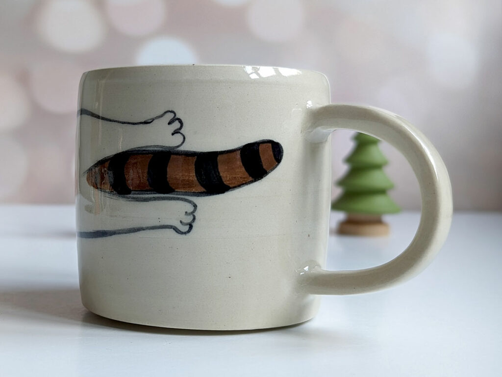 long cat mug 