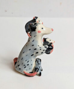 opossum mama figurine