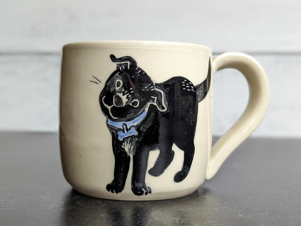 dog mug 