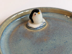 jewelry dish penguin