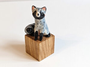 wood stand for figurines