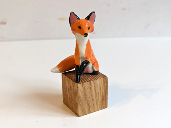 wood stand for figurines