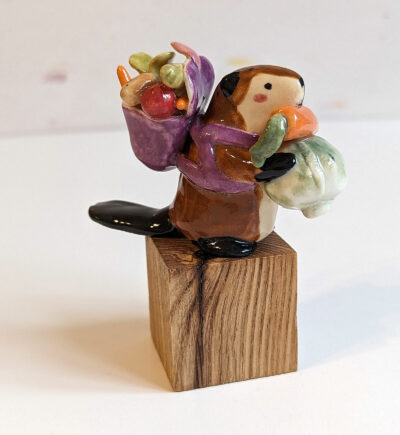 wood stand for figurines