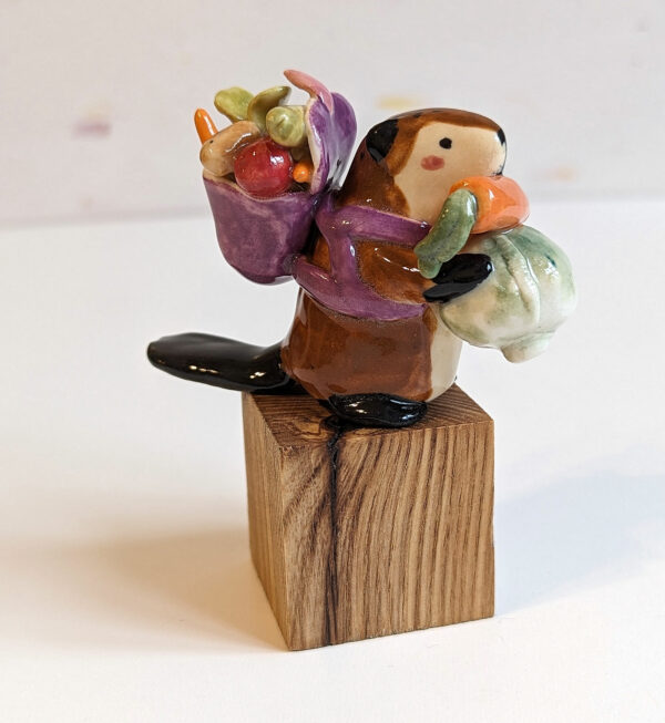 wood stand for figurines