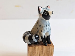 wood stand for figurines