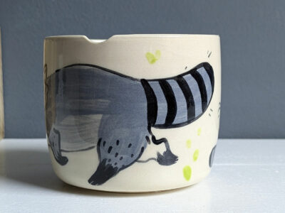 Gobelet pour Artiste : Ratons Laveurs – Image 5