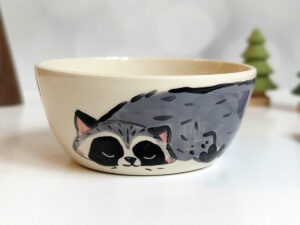 small raccoon bowl