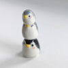 penguin stack figurine