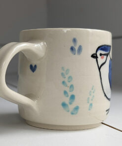 blue jay mug