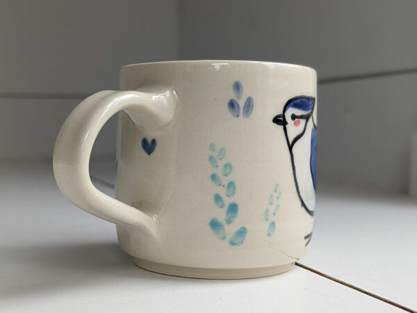 blue jay mug