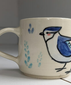 blue jay mug