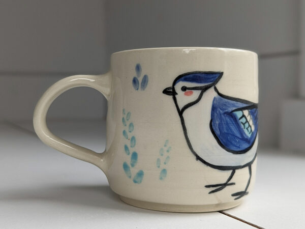 blue jay mug