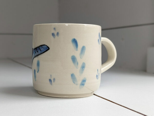 blue jay mug