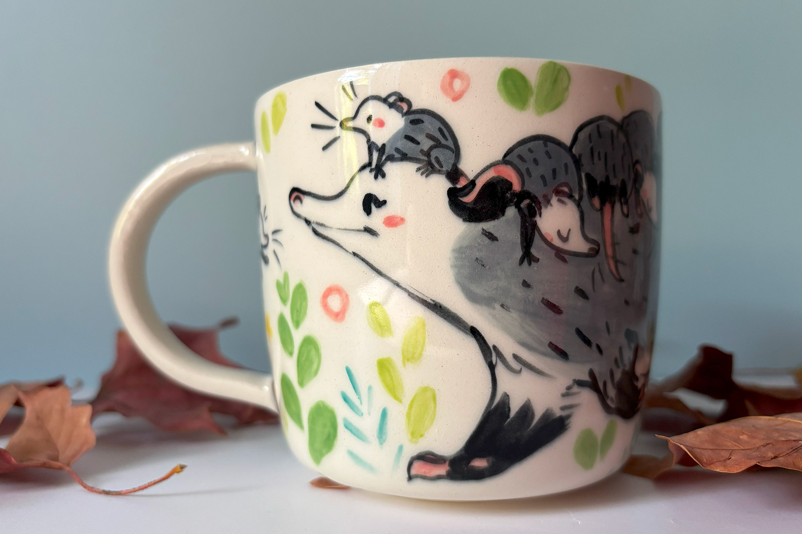 mug opossum family