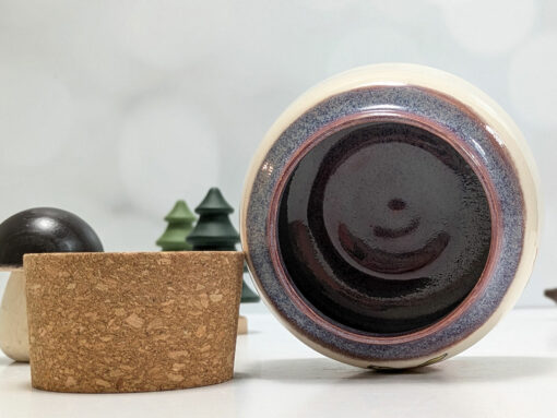 Porcelain Jar + Lid - Moth - Image 4