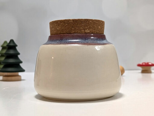 Porcelain Jar + Lid - Moth - Image 5