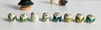 figurine frog mystery grab