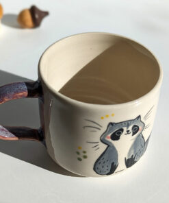 raccoon mug