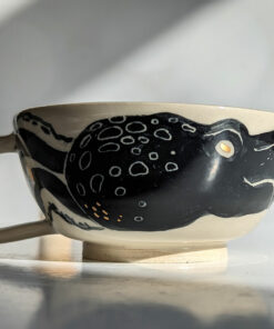 tea cup octopus and gold